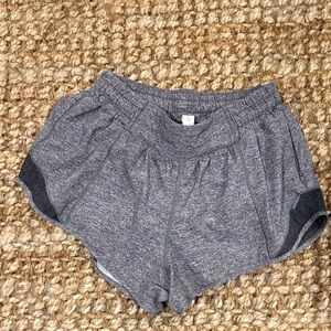 Lululemon Athletica Heathered Gray Athletic Shorts